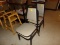 (4) Metal Frame/Tan Uph. Dining Chairs  (4 x Bid Price)