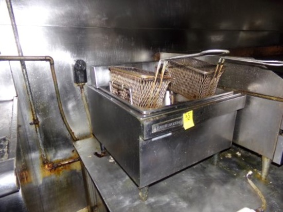 Toastmaster Countertop Elect. 2-Basket Deep Fryer