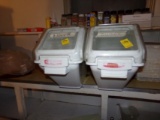 (2) Rubbermaid Flour & Sugar Storage Containers