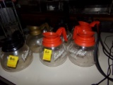 (9) Asst. Glass Coffee Pots