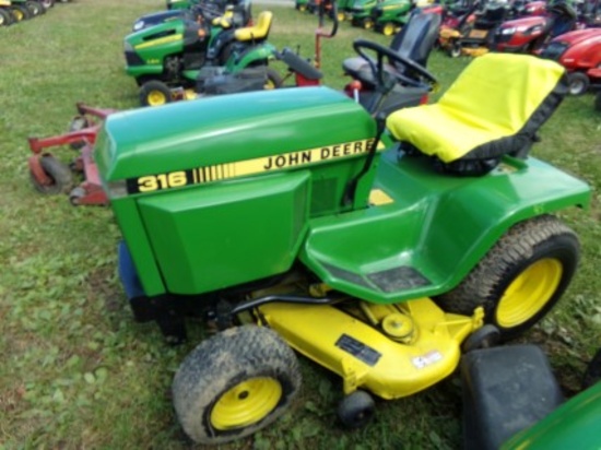 JD 316 Lawn Tractor w/ 42'' Deck, S/N 360469 (5158)