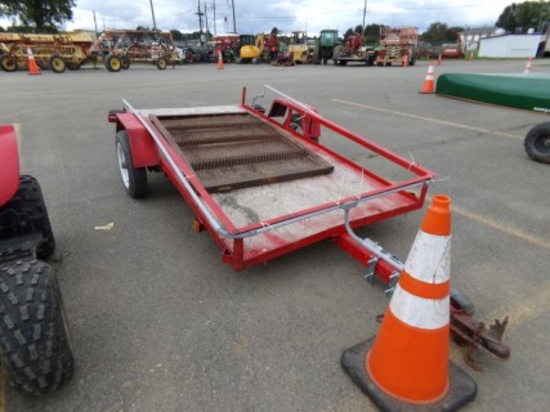 2008 Carry On 4x8 Red Utility Trailer, Vin #: 4YMUL08108V202998 (HAVE TRANS