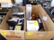 (2) Boxes with  Misc Meteres, Sub Boxes & Other Electronic Lab Equipment