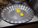 Large Oval Pewter Bowl