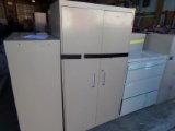 (2) 36'' 2 Door Storage Cabinets