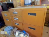 3 Masler Filing Cabinets, (2) 2 Drawer (1) 3 Drawer