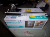 Black & Decker Dust Buster, and a Paper Towel Holder