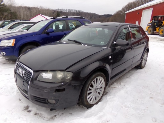 2006 Audi A3, 2.0 Black, Auto, Heated Power Leather Seats, Panoramic Roof,