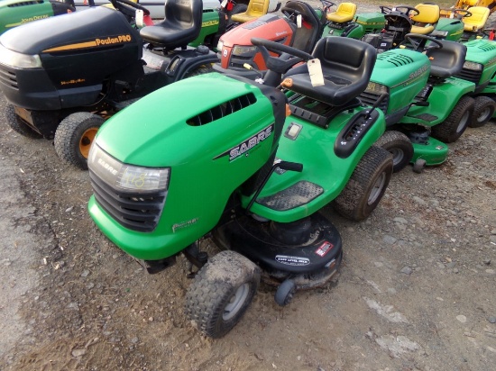 JD Sabre 16HP 42'' Deck, 436 Hours, Runs, Drives, Mows, S/N 012168, **SOLD
