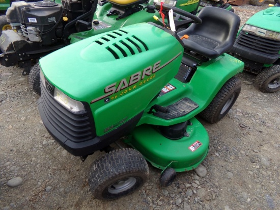 JD Sabre 15.5 HP, 42'' Deck, No Hour Meter, Runs & Works, S/N 023463, **SOL
