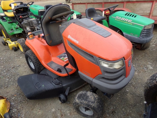 Husqvarna YTH21K46, Kohler 21HP, 153 Hours, S/N 008976, Cranks, Wont Run, E