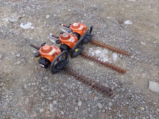 (3) Gas Powered Stihl Hedge Trimmers, All Need Work
