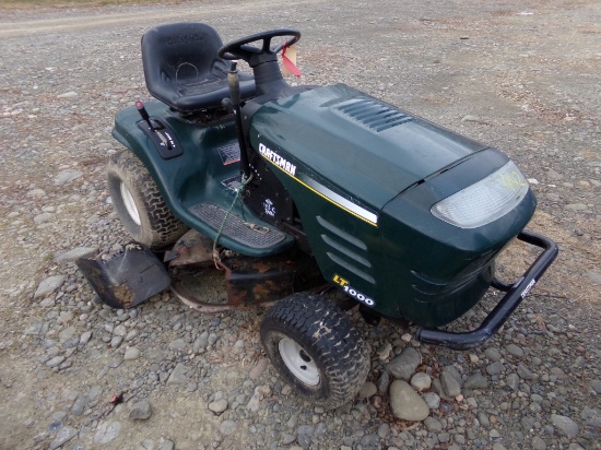 Craftsman LT1000 19.5 HP, HD 42'' Deck, Cranks, Won't Start, Not Running, S