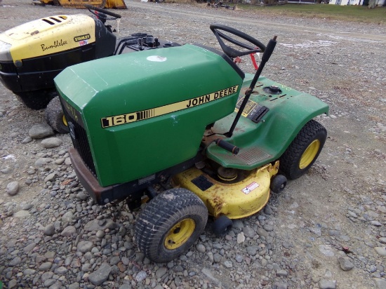 JD 160 Kawasaki Engine, 38'' Deck, No Hours, Missing Seat, Not Running, No