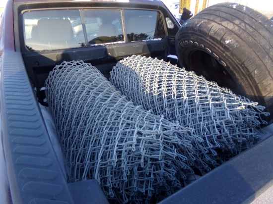 (2) Rolls 48'' Tall Chain Link Fence