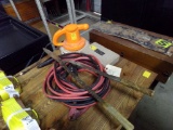Rotary Tool Kit and Electric Buffer and Set of Pruners, Set of Jumper Cable
