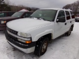 2004 Chevrolet Tahoe, White, 4WD, Auto, Power Seats & Window, 152,551 Miles