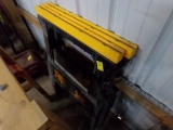(2) Plastic Saw Horses