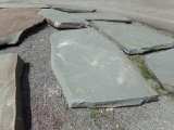 Natural Cleft Landscape Slab - 4'' Thick x Random Size, 18 SF, Sold by SF,