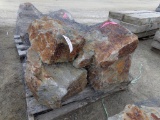 (5) West Mtn Boulder, Decorative Stones, Sold By Pallet