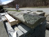 Washed Pyramid Wall Cap - 4'' x 18'' x  92''  - Sold by Piece