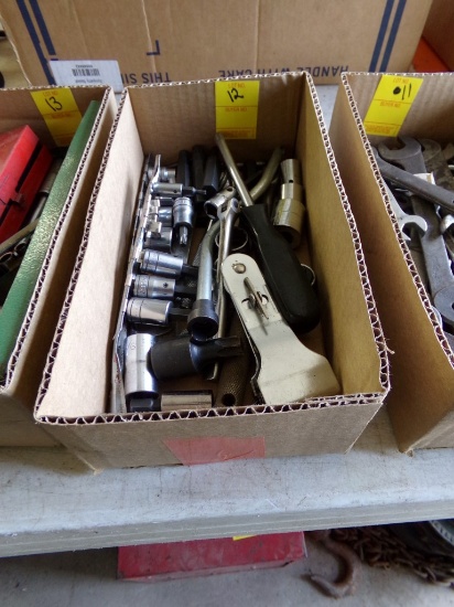 Box of Sockets, Allen Wrenches, Torx, Etc.