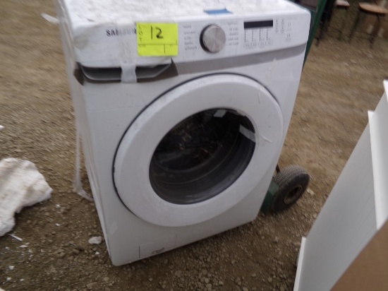 Samsung 6 Cu Ft, High Efficiency Washer, White, Model #:WF45T6000AW, Sold A