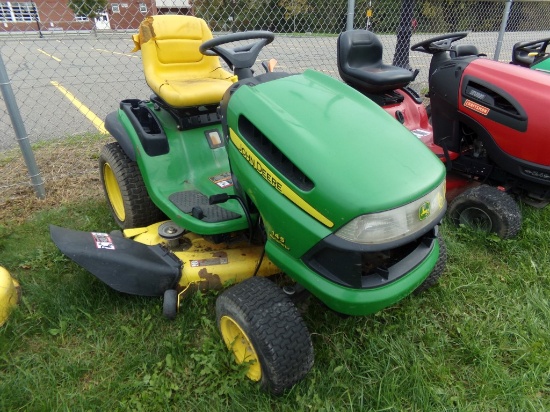 JD 145 Automatic w/48'' Deck, Hydro, 22 HP, s/n 028408, Not Running, Needs