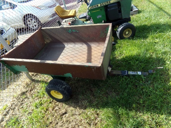 JD Model 10, Steel Lawn Cart (619)