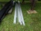 Group of Various Size and Length Gray Conduit