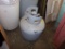 Grey, 20 Lb Propane Tank, Feels Full