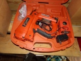 Passlode Cordless 18' Gauge Finish Nailer, (2) Batteries, Charger, Fuel and