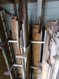Newer Dimentional Lumber On Top 3 Shelves. Mostly 1X and 2X And Group of Ex