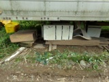 Group Under Storage Trailer, Includes Foam Forms, Lam-beam Pieces, Aluminum