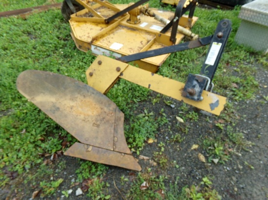 Yellow  3pt Single Bottom Plow