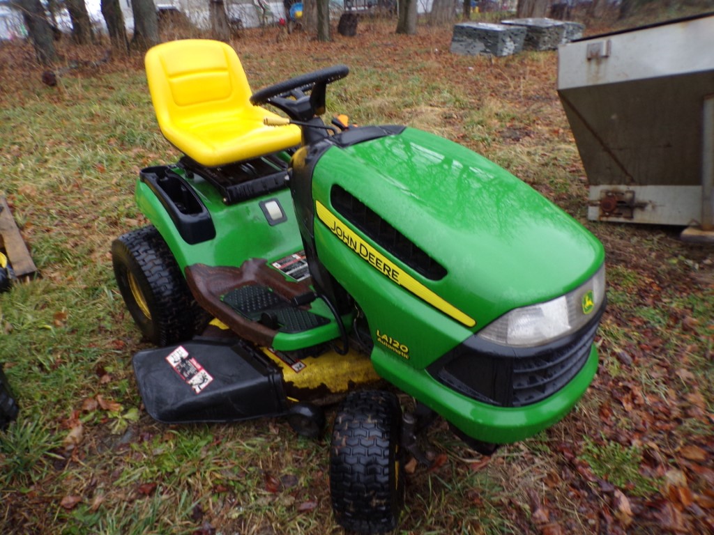John deere la 120 hotsell