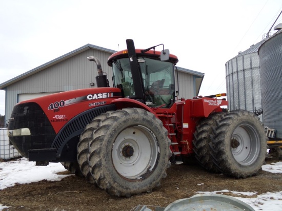 CaseIH-Steiger 400HD, Articulated, Duals All The Way Around, Excellent Tire