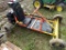 Yellow and Orange Tecumseh 10HP Go Cart - NOT RUNNING (3985)
