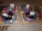 (2) Pallets High Tensil Wire, Clips Strainers, Insulators