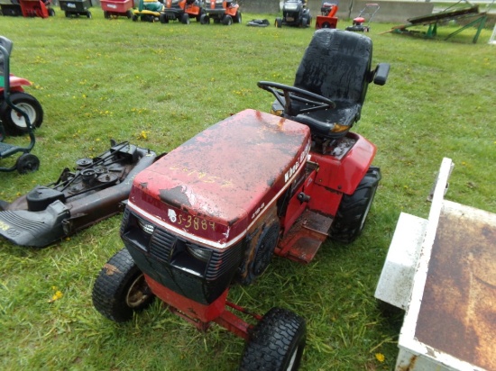 Wheel Horse 416-8.  NO DECK  NOT RUNNING  AG Tires - Not Running  (#3884)