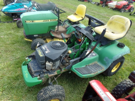 JD LX277 Lawn Tractor  - No Hood, No Deck, Not Running (#4110)
