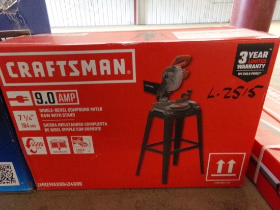 Craftsman 7 1/4'' Corded Chop Saw  (2515)