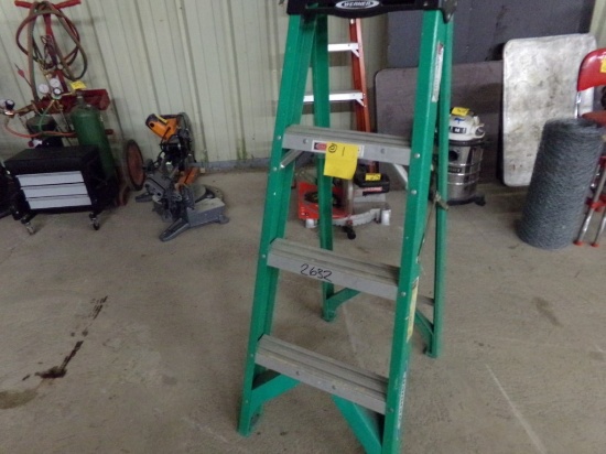 Green Step Ladder (2632)