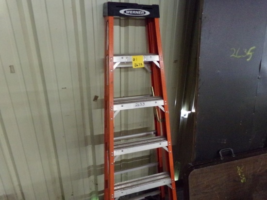 Orange Step Ladder (2633)