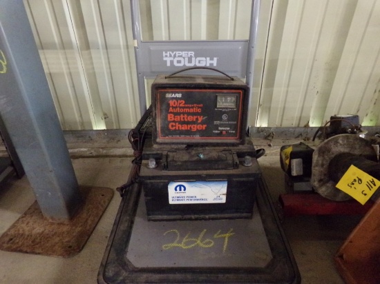 Cart with Batteries and Charger (2664)