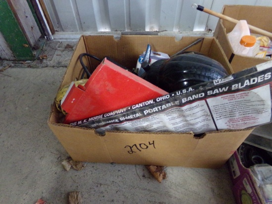 Box Of Hard Hat Trouble Light, Tools (2704)