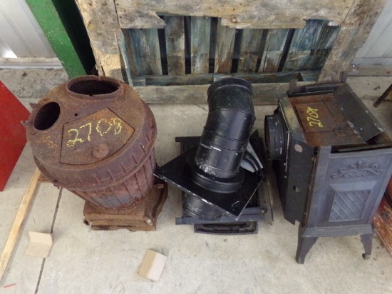 Coal Stove, Gas Stove