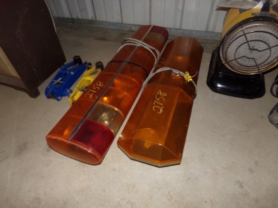 (2) Amber Light Bars