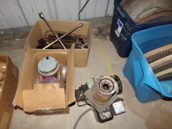 Oil Burner, (2)Boxes of Tools & Stove Kit