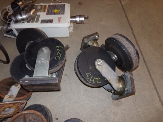 (6) Large Caster Wheels
